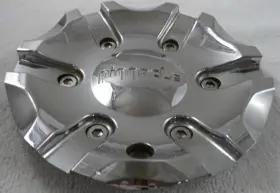 424s165 Pinnacle Wheels Chrome Custom Wheel Center Cap Caps #