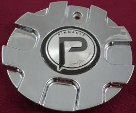 N10331l160-abs Pinnacle Wheels Chrome Custom Wheel Center Cap # 1