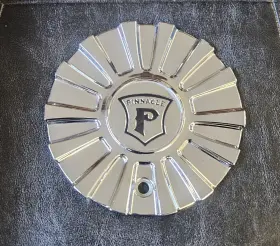 P76-pl-cap Pinnacle Wheels Center Cap Chrome Ethos No Bolt