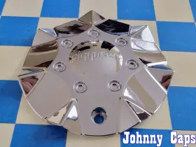 127s156-s Pinnacle Wheels # . New Chrome Custom Wheel Center Cap 38 Qty. 1