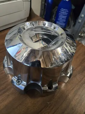 51991810f-10 Platinum 89-9480 Chrome Wheel Center Cap