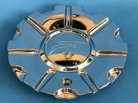71222290f-1 Platinum A899414c Custom Wheel Chrome Rim Center Cap A89-9414c