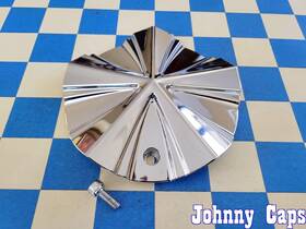 Player Wheels N909 # . New Chrome Custom Wheel Center Cap With Bolt 48 Qty. 1
