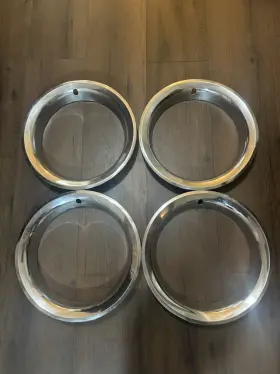 00485454 Pontiac 1972 - 1980 Firebird Tempest Grand Prix Bonneville 15x7 Trim Rings 4 00485454 Pontiac 1972 - 1980 Firebird Tempest Grand Prix Bonneville 15x7 Trim Rings 4