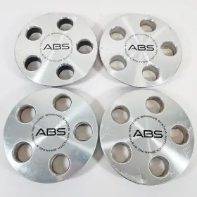 09592273 Pontiac Grand Am / Prix Bonneville 6526 Aluminum Wheel Center Caps Set/4