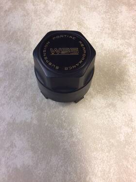 Pontiac 748644 1987-1992 Firebird Trans Am Ws6 Wheel Center Cap Black