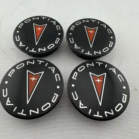 9595034 Pontiac Set Of 4 Grand Am Vibe Aztek Bonneville Center Caps Covers