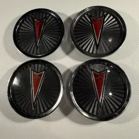 E-801246-5 Pontiac 1983-ft87 Bonneville Chrome Wheel Center Cap Hub Cover E801216-5 Set Of 4