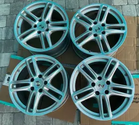 97036215800 Porsche 2010-13 Panamera Turbo 19 Inch Genuine Factory Oem Silver Wheels Rims Set 97036215800 Porsche 2010-13 Panamera Turbo 19 Inch Genuine Factory Oem Silver Wheels Rims Set