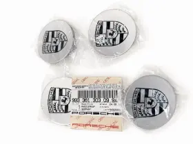 993361303099a Porsche New Oem Center Caps Set Of 4 Genuine Factory Hub