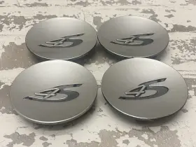 996.361.306.00 Porsche 911 996 4s Turbo Factory Oem Silver Center Caps