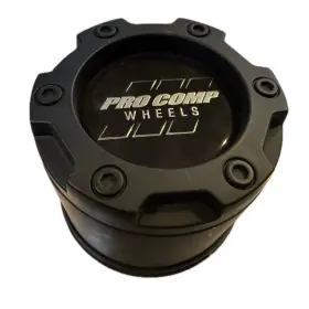 S037t108c Pro Comp 502942502 Satin Black Push Thru Wheel Center Cap S037t108c/b S1307-12