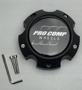 703151502 Pro Comp Matte Black Wheel Center Cap With Screws 6031cap5 S910-15