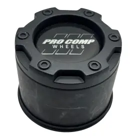 S037t108-1 Pro Comp Wheels Matte Black Push Thru Wheel Rim Cover Center Cap #