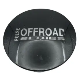 E039 Pulse Offroad Center Hub Cap Top Piece 5.25 Inch Od Gloss Black