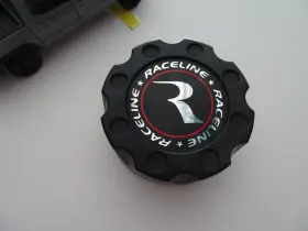S1205-11 Raceline 311182 Black Custom Wheel Center Cap #