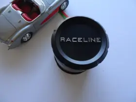 Bg108b-fb Raceline New Flat Black Push Thru Custom Wheels Center Cap #