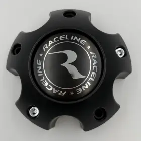 Cpr981-50-b Raceline Cpr98150b Black 5 Lug Wheel Center Cap With Screws Key New Unused