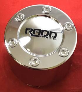 Radd Alloys F1000k83r Four Alloy Center Cap # S212-43 Chrome Wheels /8956-59