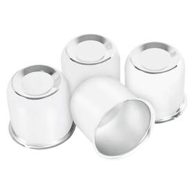 Ralzaoto Ralz-s346 3.13 Inch Trailer Wheel Center Caps 4pcs Chrome Hub Covers For Truck Suv Rv