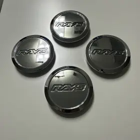 Wcze40ultg Rays / Volk Racing Ze40/te37ul Tra Center Cap Std Low O-ring Type Chrome 4 Pcs