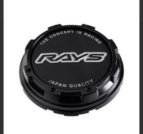 Rays Wcrayslpsv3sbbk 4 Gramlights 57drx Hd Center Caps Set Of