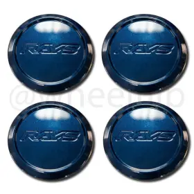 Wcze40ultd Rays Volk Racing Low Type Center Cap Mag Blue Fits Te37 Sonic Saga Ultra Set