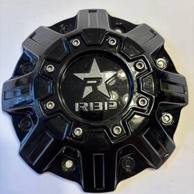 Rbp C1008-01r-gb Wheels Gloss Black Custom Wheel Center Cover Cap # C1008 01r Gb 1
