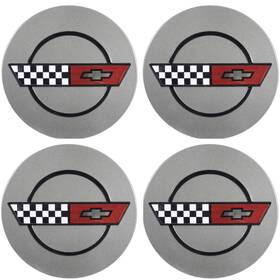 Reproduction 470142 Special 1987 Chevrolet Corvette Wheel Center Cap Set Of Four 4 Exact Reproducti