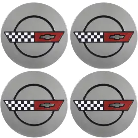 470142 Reproduction Special 1987 Chevrolet Corvette Wheel Center Cap Set Of Four 4 Exact Reproducti