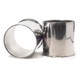 20274332chx2-rh Rheedal 2pcs 4.25 Inch Stainless Trailer Wheel Center Caps Push Through Chrome Truck Suv Rv