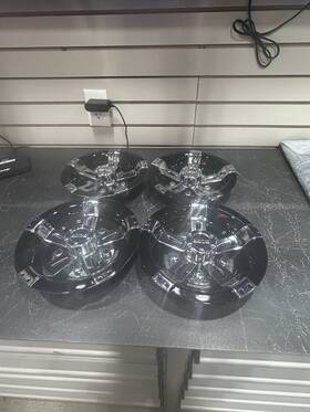 Rhox Cap-0047 8 Inch Wheel Cover Part #cap-0047 Set Of 4