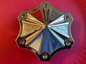Rich Evans Re0801-2295-6h 6 Lug Wheel Rim Chrome Center Hub Cover Hubcap Cap