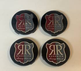 Roderick 222b Black Luxury Wheel Center Cap