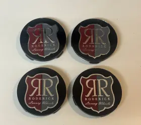 222b Roderick Black Luxury Wheel Center Cap