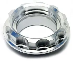 1005-26raw Rotiform Aluminum Center Cap Hex Nut 1005-26raw Rotiform Aluminum Center Cap Hex Nut