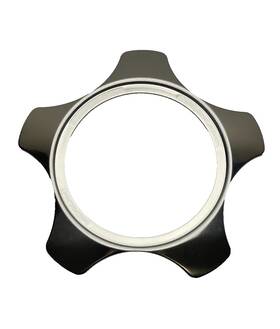 Rotiform 33410-15raw Lsr Raw Wheel Center Cap Plate