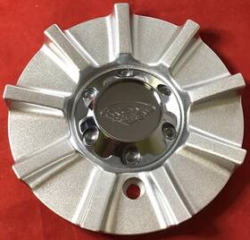 Rox 141l150 One New Custom Wheel Center Cap Silver Painted S309-07 /8788