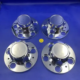 Rt Rhinotuning 716866561035 4pcs 171mm Wheel Center Caps Compatible With Jimmy 10 Van 20 Chrome