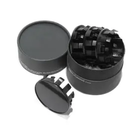 14446bk Rtrhinotuning 4pcs Wheel Center Caps For Nissan Armada Titan Pathfinder Frontier Xterra Black