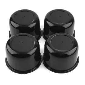 20274027hbx4-rt Rtrhinotuning 4-pack 3.25 Inch Push Thru Center Caps For Eagle Alloys Wheels 5x4.5 5x4.75 Black