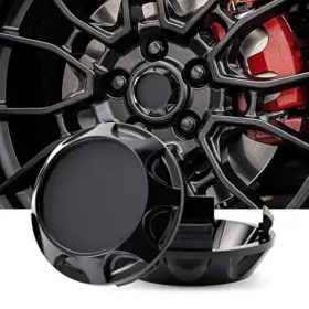 Ce28n Rtrhinotuning 716866557052 4pcs 66mm/62mm Black Wheel Center Caps For Te37 Time Attack 17 Inch Wheels