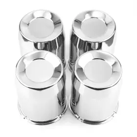 74221ch Rtrhinotuning 4pcs 5.15 Inch Push Through Center Caps For Truck Trailer Wheel Hub Chrome 130mm