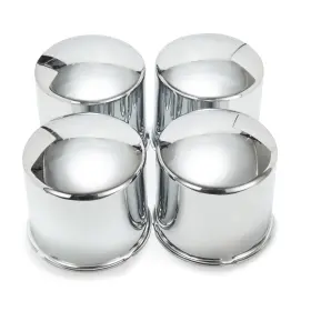 74222ch Rtrhinotuning 4pcs 5.15 Inch Push Through Wheel Center Caps Hub For Truck Trailer Chrome