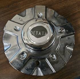 S/unknown Dt118-cap Detata Chrome Custom Wheel Center Cap # Dt 118-cap F110-12 Dt-188