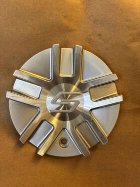 Saachi C1215-cap Wheel Center Caps Silver #c10162-cap