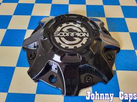 Scorpion Wheels 289-cap # 289-cap289- . New Gloss Black Wheel Center Cap 61 Qty. 1
