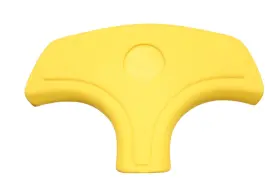 Qmi-2053 Sniper Yellow Steering Wheel Center Cap Nos