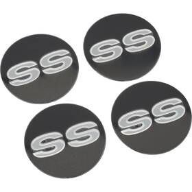 Speedway Motors 92617748 Ss Wheel Center Cap Inserts Set Of 4