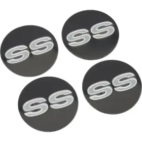 92617748 Speedway Motors Ss Wheel Center Cap Inserts Set Of 4